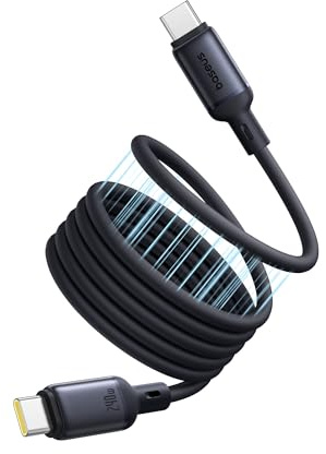 Câble de Données Baseus PicoGo Mag PD 240W 1M USB-C Noir