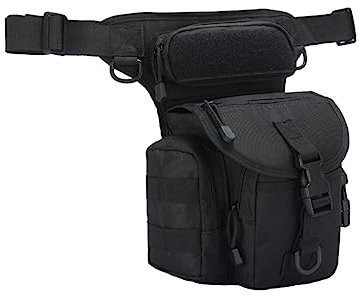 KICHOUSE Multifunktionale Beintasche Für änner Sportliche Hüfttasche Aus Wasserdichtem Oxford Ideal Für Radfahren Wandern Und Outdoor Aktivitäten Größe
