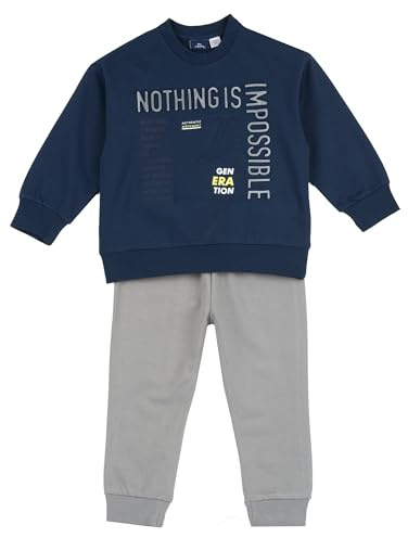 Chicco Garçon Ensemble avec Sweat et Pantalon