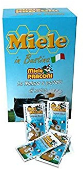 Miele In Bustina Millefiori Praconi 6 Gr. X 200 Pz Dolcificare Bevande Calde Fredde Honey In Sachet