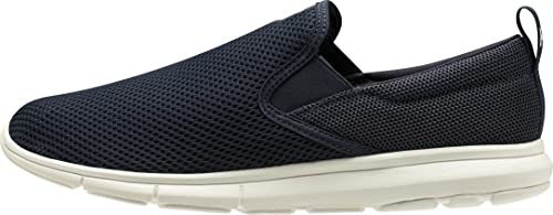 Helly-Hansen Mens Ahiga Slip-On Breathable Quick-Drying Shoe, 597 Navy/Off White, 8