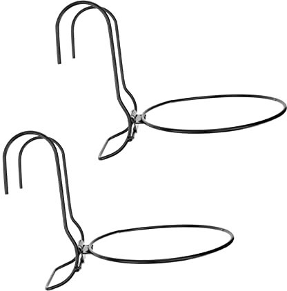 Yardwe 2pezzi Portavasi Da Appendere Di Supporto Per Fioriere Da Ed Esterno Per Decorazione Di Balconi e Di