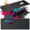 Xantron® Großes Gaming Mauspad RGB 800x300 XXL mit perfektem Glide [rutschfest, Wasserabweisend] Mousepad LED/Mauspad Schwarz/Schreibtischunterlage Gaming/Beleuchtetes Mauspad