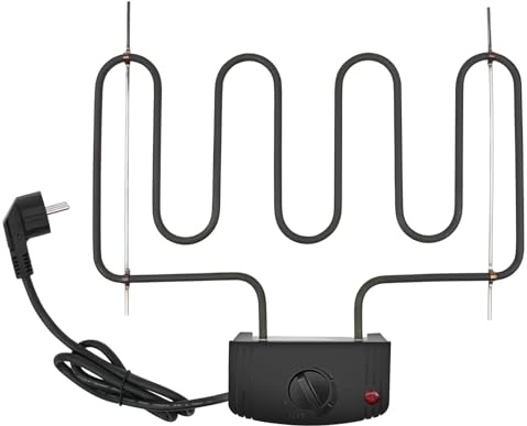 2000W Universal Heizschlange, Räucherofen Profi Elektroheizung zum Räuchern, Heizspirale Räucherschränke und Smoker