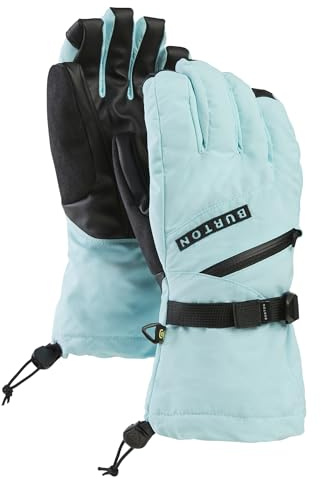 Burton Women’s Gore-TEX Insulated Gloves – Waterproof Winter Snowboard Gloves – Light Teal, Medium