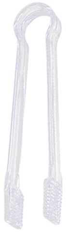 Cabilock Pince à Glaçons En Acrylique Transparent, Pinces De Service Multifonctions, Serrage Ondulé Antidérapant, Cuisine Et Buffet, Usage Domestique Et Événementiel