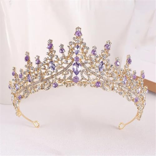 Women's Princess Crystal Bridal Tiaras Crowns Headwear Diadem Wedding Hair Dress