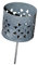 4tlg Set Stecker GRAU Metall Windlichter Kerzenhalter TF718 Shabby Chic antik Windlichtstecker Kerzenstecker Adventskranz Stecker Teelichthalter Kerzenhalter …