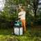 VONROC Gartenhäcksler elektrisch 2500W - Walzenhäcksler für Äste bis zu Ø45mm - Leise & Robust - Häcksler Maschine für Gartenabfälle inkl 60L Auffangsack