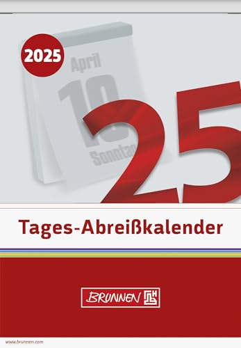 BRUNNEN Abreißkalender 2025 Nr. 13 | 98×142 mm