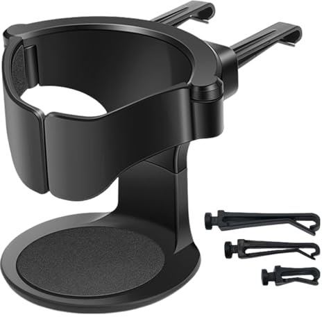 Portabicchiere per bocchetta di aerazione per auto, porta bicchiere per bocchetta di ventilazione per auto, supporto per tazza d'acqua, supporto per bevande di sfiato, supporto automatico per