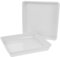 2 StüCk Quadratische Pflanzschale 22x22cm - WeißE Kunststoff Untersetzer FüR BlumentöPfe, Sukkulenten, Zimmerpflanzen - Robuste Abtropfschale FüR Fensterbank, KüChe, BüRo
