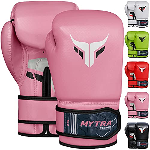 Mytra Fusion Kids Boxing Gloves AL2 (Pink, 8-oz)