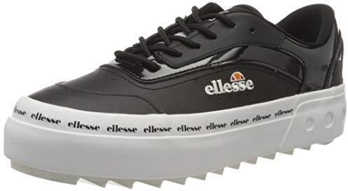 ellesse Damen Alzina Sneaker, Mehrfarbig (Black/Black/White Blk/Blk/Wht), 37 EU