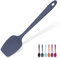 Heat Resistant Silicone Spoon Spatula: U-Taste 315℃ Heat Proof Flexible Seamless Rubber Spatula, Baking Cooking Kitchen Utensil for Nonstick Cookware Mixing Stirring Scraping (29cm, Midnight Blue)