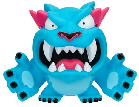 MrBeast Lab – Vinyl-Sammelfiguren; 8,8 cm groß; verpackt in Einer Premium-Präsentierbox, 4 zum Sammeln, Classic Panther, Hyper Panther, Glow Panther, Metallic Panther, Blau