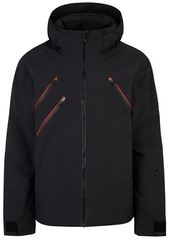 Ziener Herren TARAGO Ski-Jacke/Snowboard-Jacke | atmungsaktiv, wasserdicht, black, 54