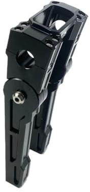 Moto Raisers Manubrio Rialzo Kit di montaggio per riser regolabile con clip per manubrio da 1 pollice per motocicletta per Softail per Street Bob per Low Rider 2018-2023