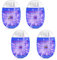 4 Pack Moustique Tueur Lampe,Prise Moustique électrique,Lampe Anti Moustique,UV Anti Moustique,Professionnel et Efficace Prise Anti Insectes Electrique Bug Zapper Lampe avec Night Light