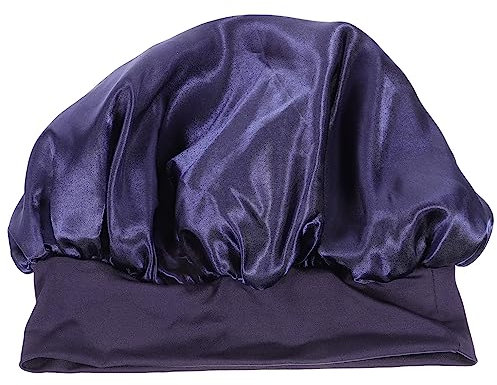 Baluue Ladies Delicate Satin Hat for Hair Protection Unique Sleep Hat for Women Practical Hair Wrap for Home Use Comfortable and Stylish