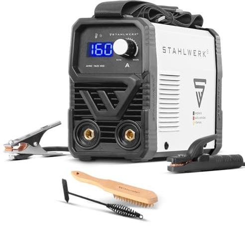 STAHLWERK Elektroden-Schweißgerät ARC 160 MD bis 160 A, kompakt & leicht