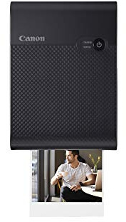 Canon SELPHY Square QX10 Compact Portable Photo Printer, Instant Photo Printer, Mobile Friendly, AirPrint, Black