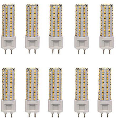 G12 LED-Birne 10W Äquivalent zum Ersetzen von 75W Halogenlampe G12 Maislampe 360 ??Grad Strahlwinkel G12 Birne (Natural White)