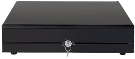 registrazione cassa con chiavi, cassetto cassa, Inserto for cassetto portadenaro, cassetto portadenaro, singolo grande slot for supporti multimediali anteriori, scomparto for monete rimovibile for pic