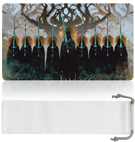 Wyrmspire The Nine (Genähte Kanten) - MTG Spielmatte - Kompatibel mit Magic The Gathering Spielmatte – TCG-Spielmatten & Premium-MTG-Zubehör