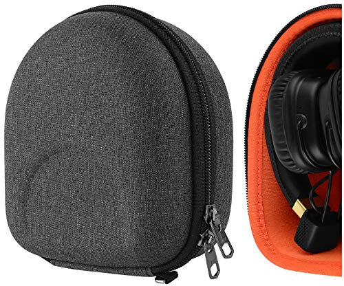 Geekria éétui Rigide pour Casque Marshall Major, Major II, Major III, Monitor Bluetooth Wireless Over-Ear Headphone, Coque de Protection de Transport