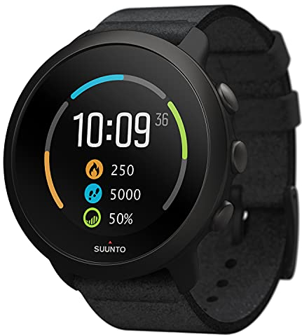 Suunto 3 GPS-Sportuhr mit Herzfrequenzmessung am Handgelenk, 24/7 Activity Tracker und Regenerationsüberwachung