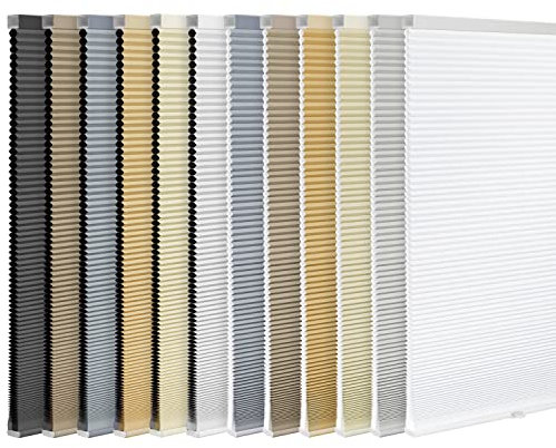 LazBlinds Kabellose Lampenschirme, lichtfilternde Wabenblenden für Zuhause, Wärmedämmung, Geräuschreduzierung, Jalousien für Fenster, 61 cm B x 162 cm H, Taupe