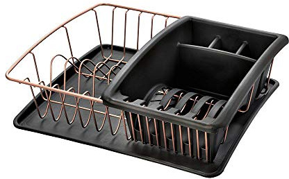 Metaltex Aquatex Plus Spülkorb, Metall, Kupfer, 35x32x12cm