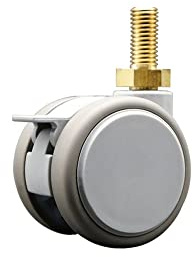 2 Inch MRI Safe Caster with Brake, 12mm Threaded Stem