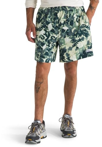 The North Face Men's Class V Pathfinder Pull On Reg Shorts, Duck Green Lux Print, XL