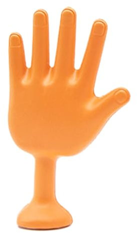 Handstatue, Shaking Hand Auto für Männer, Handmodell Dekoration Finger Statue mit Klebebasis Auto Außen für Auto Dach Motorräder