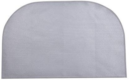GIMOCOOL Funkenschutzplatte Für Kaminofen, Kaminbodenplatte, Teppich Feuerstelle Decke Schutz Für Ofen Kamin Grill Feuerfeste Matte Flammschutzmatte Bodenschutz Funkenschutz, Ca. 50 x 100 cm