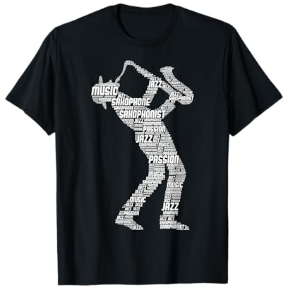Saxophone Saxophoniste Enfant Homme T-Shirt