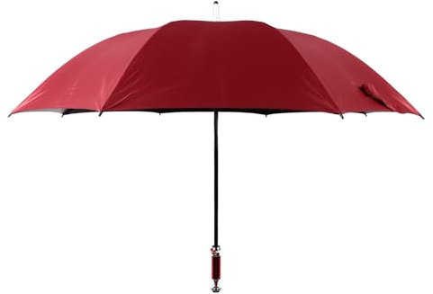 Golfschirm, Stilvoller Schwarzer Kleber, Sonnenschutz, 130 Cm Durchmesser, Automatische Gerade Stange für -Enthusiasten (VIP der zweiten Generation)