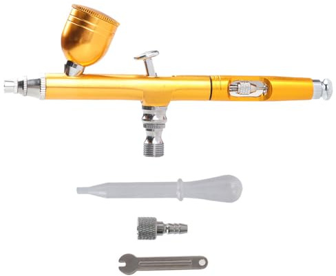 Airbrush-kit, färgsprutpistol Airbrush set med 0,3 mm munstycken för modellfärg, bilmålning, smink, tryck, hantverk gör-det-själv
