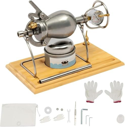 MáQuina Hacer Arroz Inflado, MáQuina China Hacer Palomitas MaíZ, MáQuina Manual Hacer Palomitas MaíZ, MáQuina PequeñA Hacer Palomitas MaíZ En La Estufa, Palomitas MaíZ A PresióN Retro El Hogar(238ML)