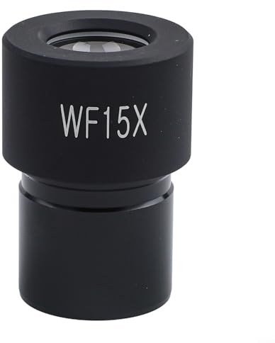 Yuanpgky Oculaire de microscope 23,2 mm Objectif grand angle pour grossissement 5X-25x, construction entièrement métallique, compatible avec les microscopes à tube de 23,2 mm – Industriel et