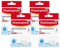 Elastoplast Waterproof XL Med+ Dressings (5 Pieces), Pack of First Aid Plasters, Large Plasters for Post-Operative Wounds, Waterproof Sterile Dressing for Wounds, 0% Latex, Flexible Material, Clear