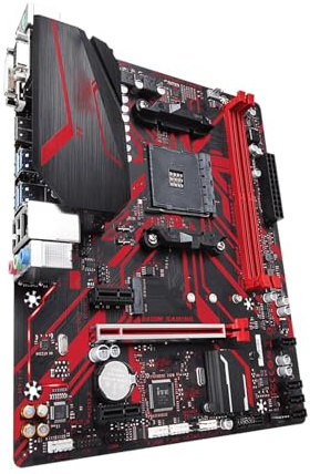 Placa Madre Placa Base Fit For Gigabyte GA B450M Gaming B450 /2-DDR4 DIMM/M.2 /USB3.1 /Micro-ATX/Max-32G Doble Canal AM4