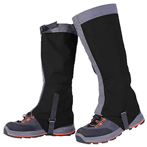WINBST wasserdichte Outdoor Gamaschen Gamaschen Gaiter für Outdoor-Hosen zum Wandern, Klettern und Schneewandern