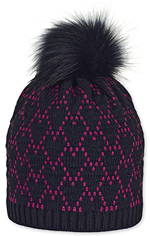 Sterntaler Unisex Baby strikket hue skyl M tze, Marine, 51 EU