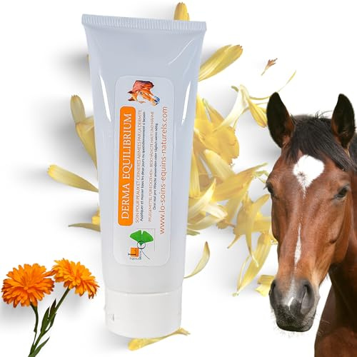 Derma Equilibrium - Cura naturale della dermite nel cavallo - alle piante, calendula, lavanda, Cade - Anti-prurito (Derma Equilibrium 240 ml)