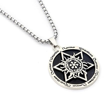 DUTACK Davidsstjärna halsband för män pläterade hexagram magen david hänge halsband rostfritt stål judiska smycken, Rostfritt stål