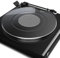 Alfombrilla giratoria para tocadiscos, alfombrilla antideslizante de vinilo para tocadiscos antiestático más apretado y definido, transparente