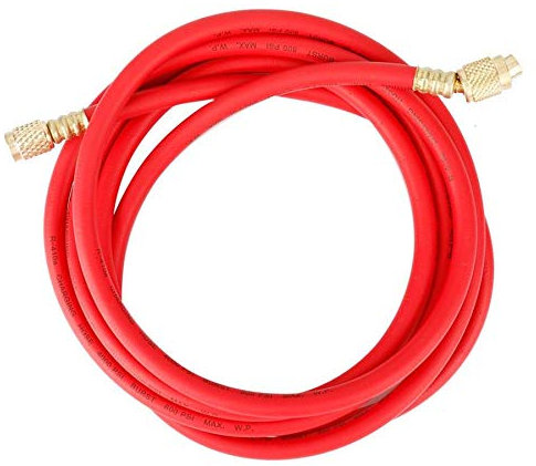 JINGERL Herramienta de refrigerante de 3 Metros de Aire Acondicionado y tubería de fluoruro Tubo de refrigerante R410 R410 R22 R134 Herramienta de reparación (Color : Red)